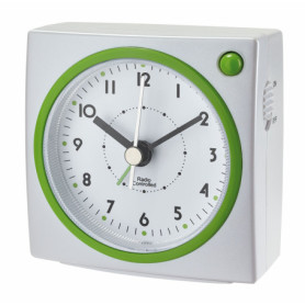 Réveil Radio TFA Dostmann avec Fonction Snooze - Vert/Blanc