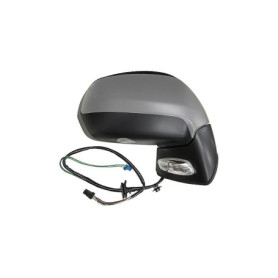 Miroir Convexe Électrique Chauffant Alkar avec Clignotant et Capteur de Température - Bleu