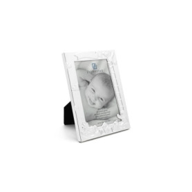 Cadre photo argenté Baby ABC 10x15 avec décorations enfants