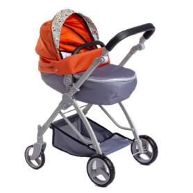 Chariot Pliable pour Poupées jusqu'à 45 cm - Collection Nature