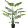 Palmier Artificiel HOMCOM 170 cm avec Pot - Plante Décorative Intérieure