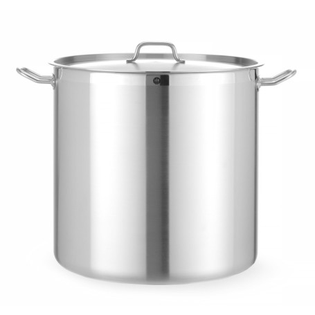 Marmite HENDI 70L en Inox avec Couvercle à Vapeur