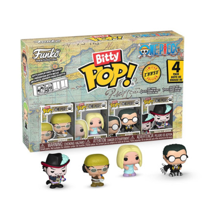 Pack de Figurines Bitty POP! One Piece - Usopp et Variantes Rares