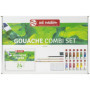 Set de Peinture Gouache Talens Art Creation pour Débutants - 12 Couleurs Complètes