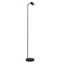 Lampadaire Eglo Rigomagno Noir avec Spot Orientable pour Salon