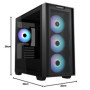 Boîtier Micro-ATX ASUS A21 Plus avec Éclairage ARGB