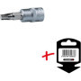 Douille Tournevis TORX 30 KS Tools 1/4'' avec Support