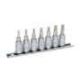 Jeu de douilles Torx 1/4" - 7 pièces KS Tools