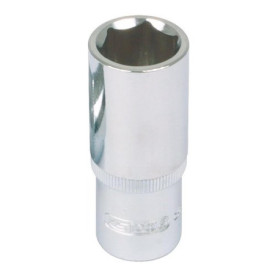 Douille Longue KS Tools 1/2'' 18 mm - 6 Pans en Chrome Vanadium