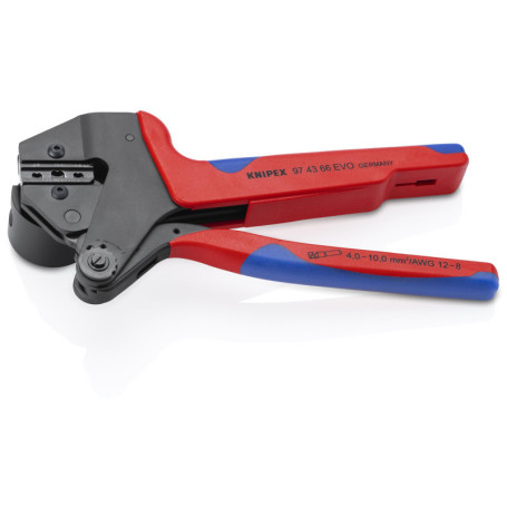 Pince à Sertir Universelle Knipex 200 mm pour Matrices Interchangeables