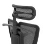Chaise de Bureau Ergonomique hjh Office Ergo U2 Flex3 avec Dossier en Maille et Support Lombaire Réglable