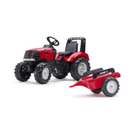 Tracteur à Pédales Case IH avec Remorque - Falk - Dès 3 Ans