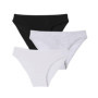Lot de 3 Culottes en Coton Fin pour Femme - Petit Bateau - XS