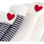 Lot de 2 Chaussettes Bébé en Coton Brodé - Petit Bateau