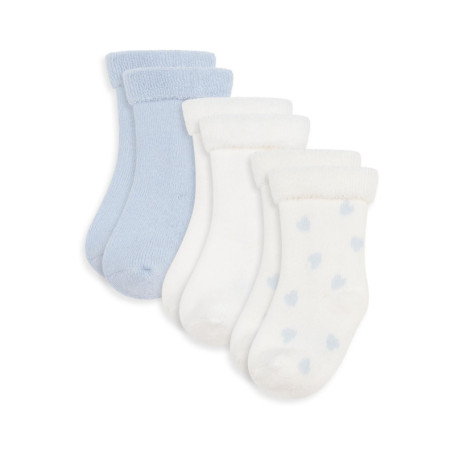 Lot de 3 Chaussettes Naissance en Coton Petit Bateau