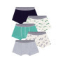 Lot de 3 Boxers Enfant Petit Bateau en Coton Imprimé Animaux