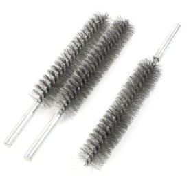 Brosse de Nettoyage en Acier Inoxydable - 3 Pièces, 17 cm