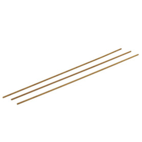 Tige Filetée M2.5 en Laiton - 250mm, 3 Boulons pour Bricolage