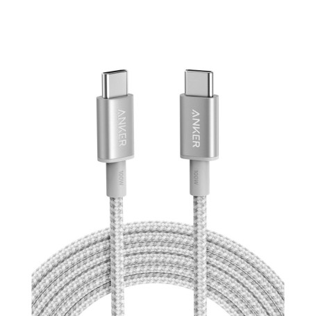 Câble USB C Anker 100W Charge Rapide 3m - Argent