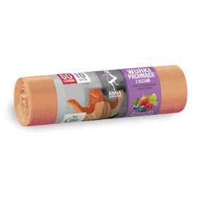 Sacs à Ordures Parfumés Fruit 60L - 10 Pièces avec Oreilles