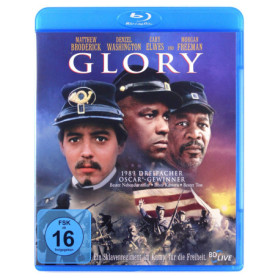 Glory - Édition Blu-ray (1989) avec Denzel Washington et Morgan Freeman