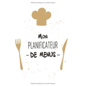 Planificateur de Menus Hebdomadaire - 52 Semaines pour Organiser Repas et Courses
