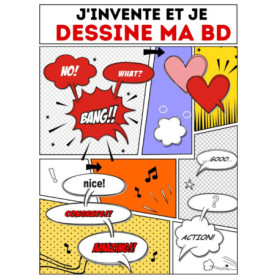 Carnet de Bande Dessinée - 120 Planches Vides à Compléter pour Tous les Âges
