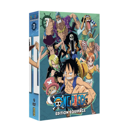 Coffret DVD One Piece Édition Équipage - Volumes 7 à 9