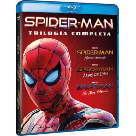 Pack Spider-Man Tom Holland : Trilogie en Blu-ray