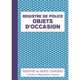Registre de Police pour Objets d'Occasion - Gestion Professionnelle des Achats et Ventes