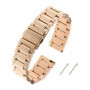 Bracelet en Acier Inoxydable pour Garmin Venu 2S et Vivoactive 4S - Rose Gold