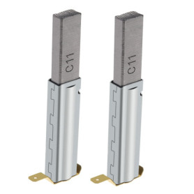ECSiNG Balais de Carbone pour Aspirateurs Industriels - 2 Paires