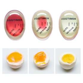 Minuteur d'Oeufs Durs Réutilisable - Indicateur de Cuisson Sûr et Non Toxique