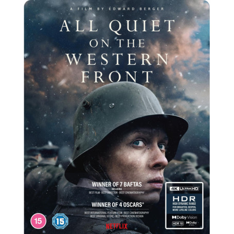 All Quiet on the Western Front - Steelbook 4K UHD & Blu-Ray