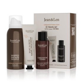 Kit de Voyage Jean & Len - Cardamome et Tonka pour Corps et Esprit