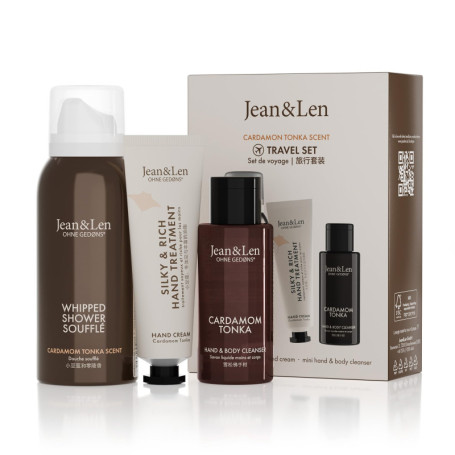 Kit de Voyage Jean & Len - Cardamome et Tonka pour Corps et Esprit