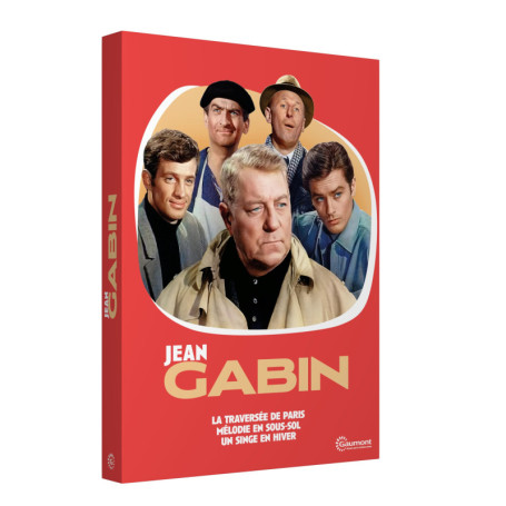 Coffret Jean Gabin : La Traversée de Paris, Mélodie en Sous-Sol, Un Singe en Hiver