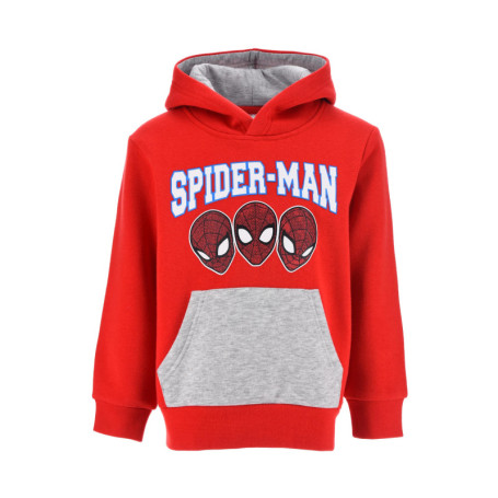 Sweat à Capuche Spiderman Rouge pour Garçons - Cadeau Idéal
