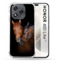 Coque Renforcée Transparente pour Honor 400 Lite 5G - Design Animal Cheval Marron