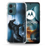 Coque Renforcée Transparente pour Motorola G05/E15 - Cheval Noir