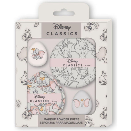 Set d'Éponges de Maquillage Disney Classics avec Pompons