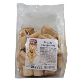 Biscuits Végétariens Riga pour Chien - Friandises Croquantes et Savoureuses - 500g