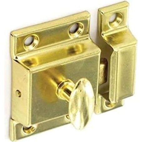 Loqueteau Tournant de Placard en Laiton - 45 mm par Merriway