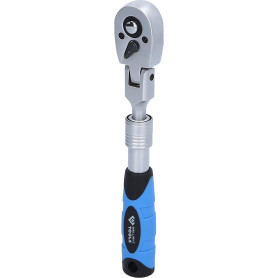 Cliquet Réversible Télescopique 1/4" avec Tête Flexible - BRILLIANT TOOLS BT020997