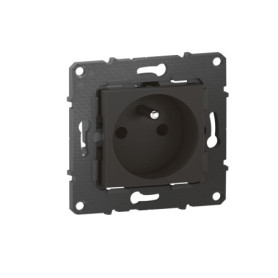 Prise de courant Altège 16A Legrand - Finition Nuit avec connexion automatique