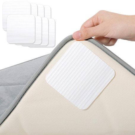 Tapis Antidérapant Cozary 10x10 cm - Lot de 8 Pièces