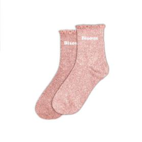 Chaussettes courtes à paillettes Chaton - Taille unique 36-42