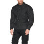 Blouson d'été imperméable Bikers Gear Australia - Noir avec poches zippées