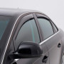 Déflecteurs d'air ClimAir Master Noir pour Toyota Yaris IV Cross 2020-