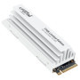 SSD Crucial T705 2To PCIe 5.0 avec Dissipateur Blanc - Performance Maximale